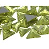 Allstarco 13mm Flat Back Triangle Acrylic Rhinestones Plastic Gems Plastic