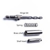 4Pcs HSS Door Window Cabinet Self Centering Hinge Drill Bits