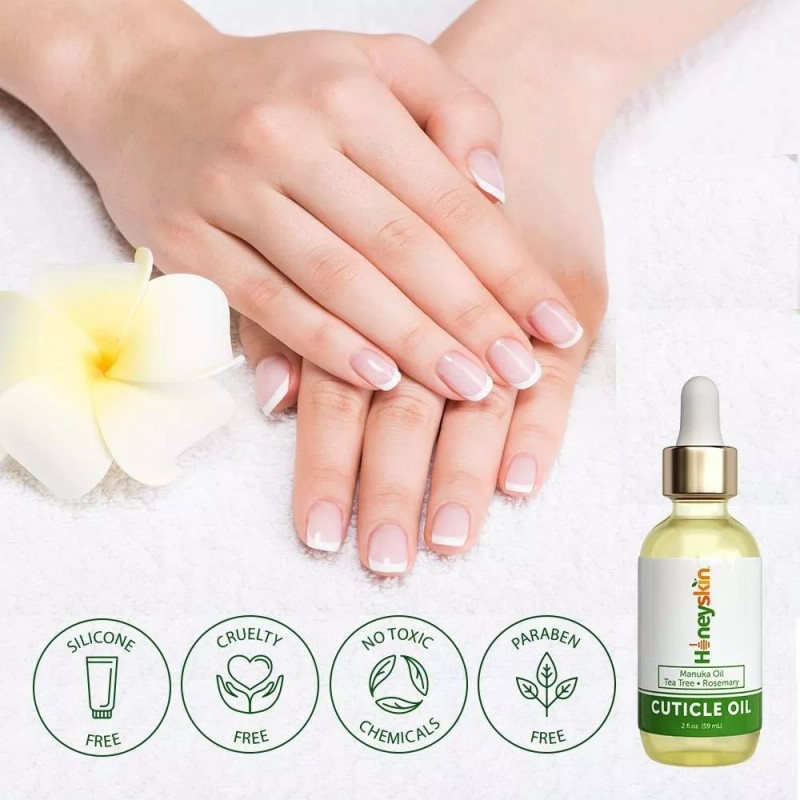 Honeyskin Aceite Nutritivo Para Cutículas, Infusionado Con Miel De Man