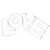 WENPACK 20.8cm Paper Mache Fillable Cardboard Letter Shaped Box Candy