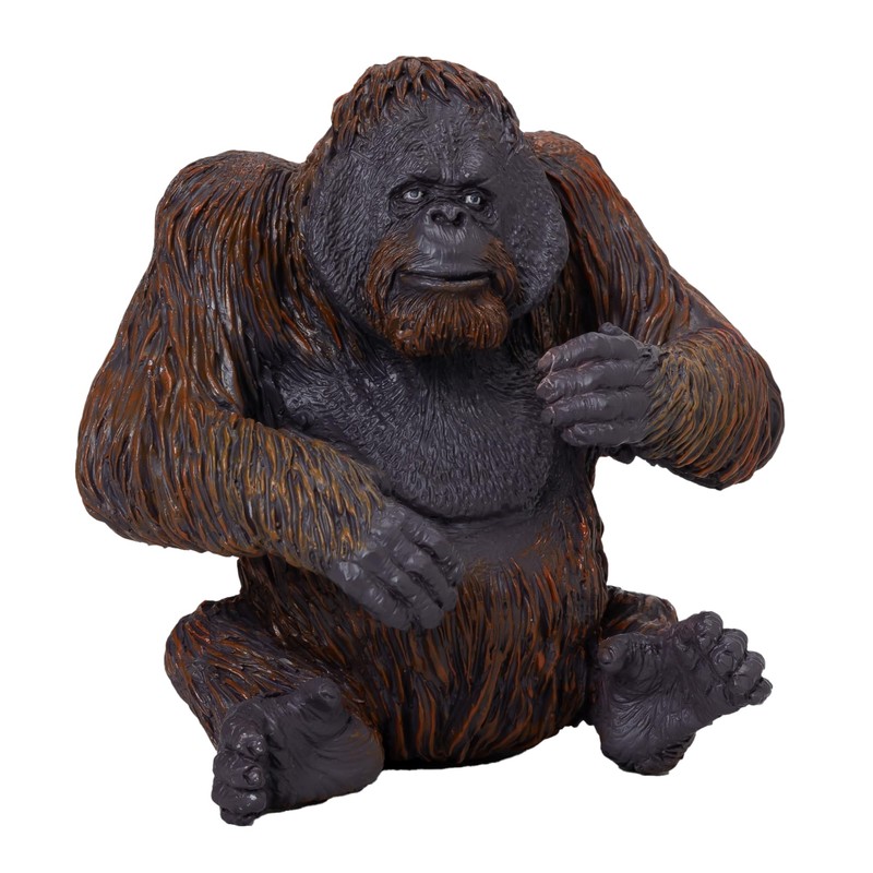 MOJO Orangutan Wildlife Model Animal Toy Figure for Play and