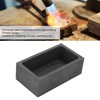 Rectangular Graphite Ingot Mold Jewelry Metal Refining Crucible for Melting