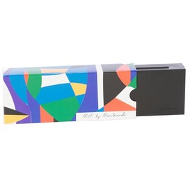 Monteverde MVP Fountain Pen Green Abstracts - Medium Nib - Compact & Versatile Mini Pocket Pen - JoWo German-Made Nib - Cartridge & Eyedropper Fill