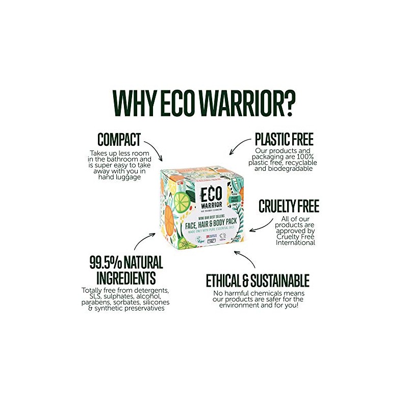 Little Soap Company Eco Mini Soap Gift Set - x4