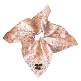 CATOR 1 Piece Hair Bobbles Silk Scrunchies for Women, Hair Scrunchies Soft Elastic Silk Skrunschis Large for Women Girls