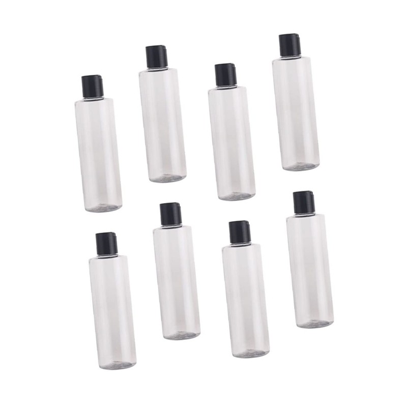 BUGUUYO 8pcs Press Pump Lotion Dispensers Emulsion Bottles for Makeup