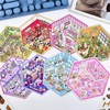 8 Sets Animals 3D Sticker Scene 3D House Stickers with