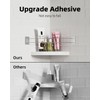 FOCSPROD RV Shower Corner Storage Bar, 7.9-13.7 inches RV Bathroom