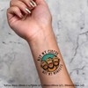 4 x 'Not My Circus Not My Monkeys' Temporary Tattoos