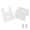 NGeGe 100Pcs LED Neon Mounting Clips Mounting Bracket Support with
