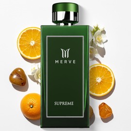 Merve Supreme Premium Long Lasting Fragrance Luxury Scent For Men | Aromatic, Amber, Musk | Perfumes For Men | 3.4 Ounces