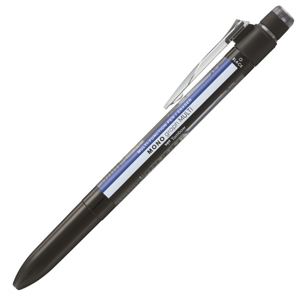 Tombow Pencil Multi-functional Pen 2&S with Eraser, Mono Graph Multi Pen