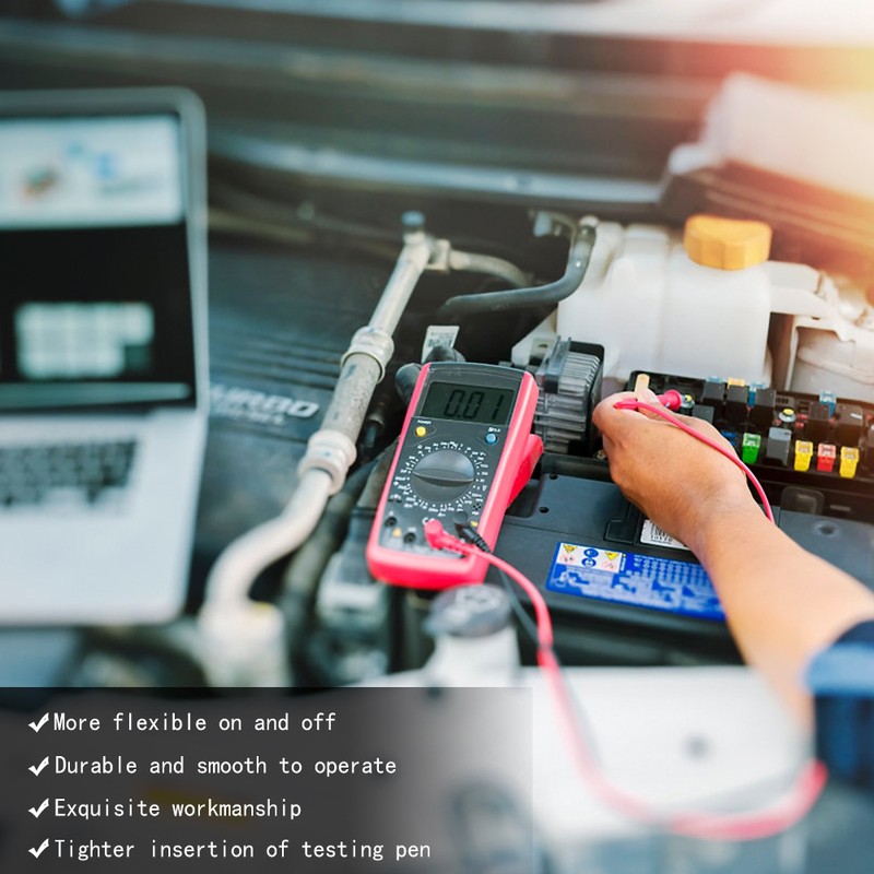 UT33dMultimeter Portable Plastic Large Screen Digital Ammeter Electrician Tools Dc