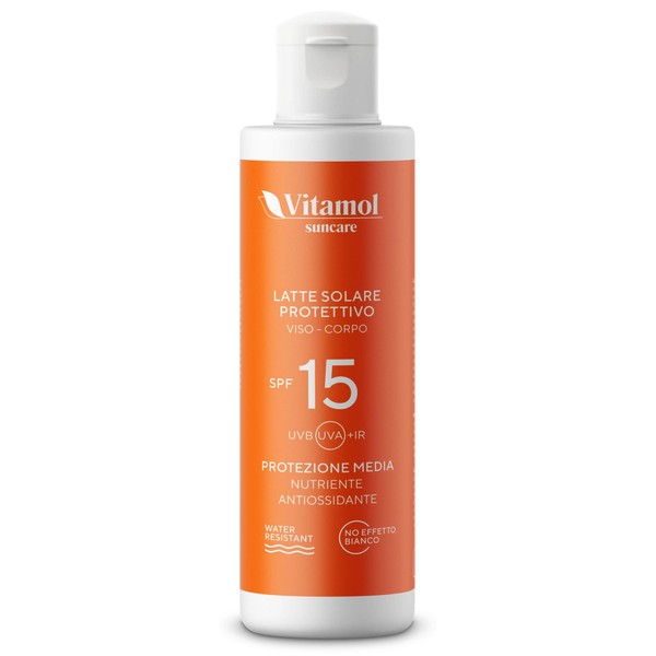 Vitamol Sun Protection Medium SPF 15 Sun Lotion Face and