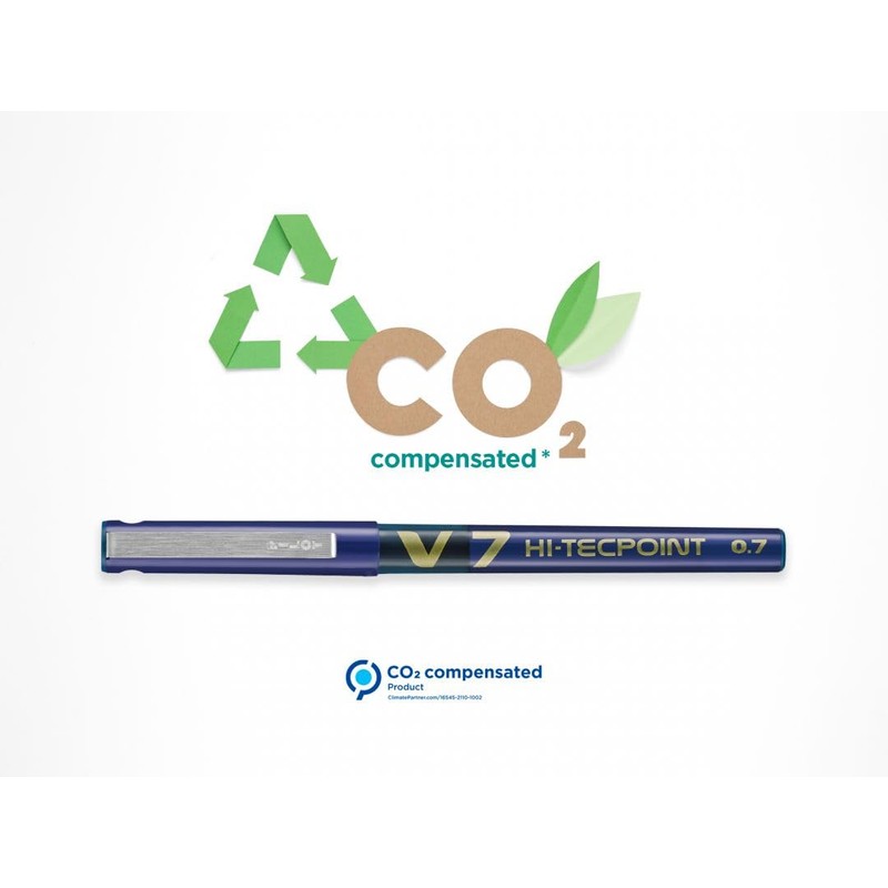 Pilot V7 Hi-Tecpoint Rollerball Pen - Liquid Ink - Medium
