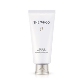 THE WHOO Gong Jin Hyang Brightening Cleansing Foam | Silky Radiance Cleanser with Amino Acid Complex & Micellar Formula