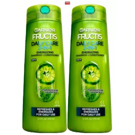Garnier Fructis Daily Care 2-in-1 Energizing Shampoo & Conditioner 12.5oz- 2Pack