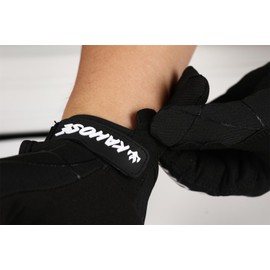 EXCEREY Spider Web Cycling Gloves MTB Biking with Touchscreen Gel Padding Breathable Mesh All-Season for Men Women & Mountaineering (Black, Size M)