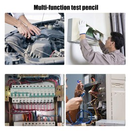 Flathead Screwdriver Electric Pen Circuit Tester Pen, ANG93 AC100250V, Electric Voltage Screwdriver Bit Test Pencil, Compact Electrician Tool, Test Pencil