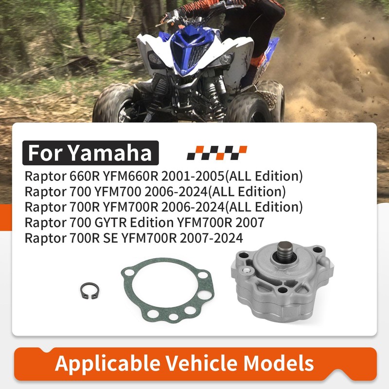 Oil Pump & Gasket Kit For Yamaha Raptor 660R YFM660R
