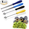 4 Pcs Zucchini Squash Cucumber Corer Vegetable Corers Drill Stainless