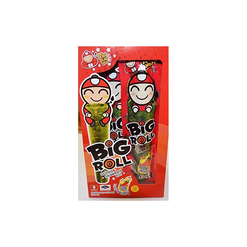 Tao Kae Noi Big Roll Grilled Seaweed Roll 9 Packets