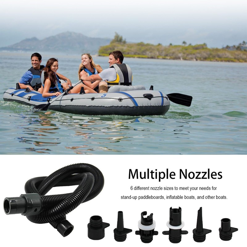 Inflator Hose - Paddle Pump Adapter - Portable Multi-Functional Lightweight