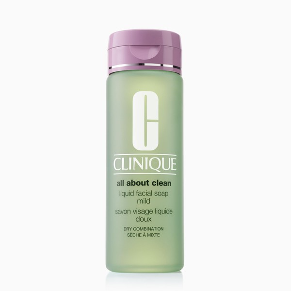 Clinique 3-Step All About Clean Liquid Gentle Facial Cleanser Soap