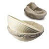 Banneton Bread Proofing Basket 8.5 inch Round 2 pcs Natural