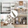 sourcing map 25Pcs Shelf Support Pegs, 6mm Spoon Shape Shelf