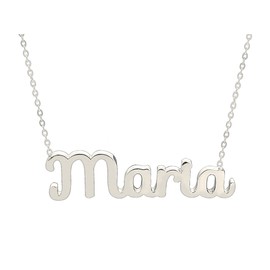 Damen-Halskette mit Namen, Edelstahl, mit Original-Geschenkbox, personalisierter Schmuck für Freunde, Brautpaar Only Faith, standard, Edelstahl, Nicht zutreffend.