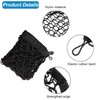 Car Rear Cargo Net, Adjustable Elastic Storage Organizer Net, Trunk