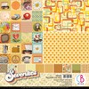 CIAO BELLA PAPER Paper PAD 12" 8/PKG, The Seventies, 8