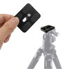 2 PCS Camera PU50 Quick Release Plate + 2 Pcs