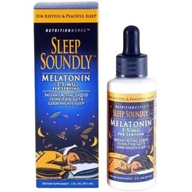 Sleep Soundly Melatonina, botellas de 2 onzas (paquete de 3)