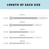 INTMALTE Cable Ties 500 Pack Plastic Zip Ties Heavy Duty
