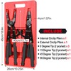 Inchoco Snap Ring Pliers Set Heavy Duty - 2 PCS