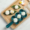 2Pcs Green Rice Ball Maker Shake Lunch Maker Mould Rice