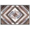 SIGNWIN Framed Canvas Print Wall Art Western Decor Geometric Diamond