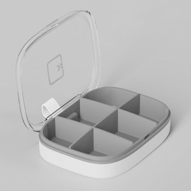 Organizer Portable Daily Cases for Holding Pills Compartments Travel Dispenser Holder Container