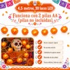 Guirnalda LED de Flores de Cempasúchil 4.5m 30 Luces, 8