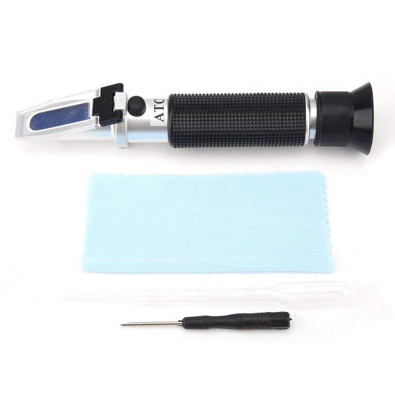 2~14g/dl Clinical pet Refractometer, 1.000~1.060 SG Urine Specific Gravity Refractometer