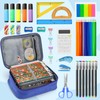 Kesote Pencil Case, Large Capacity Removable Pencil Case for School