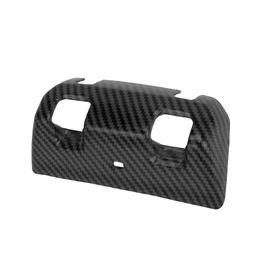 REPAIROCK Jeep 1pc Rear Window Switch Panel Trim Cover Rear Window Switch Control Panel Cover Trim Decoration for Wrangler JL JLU 18-24 ABS Carbon Fiber Black