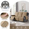 TAOCOCO 100% Waterproof Recliner Sofa Cover, Non Slip Split Couch