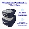 CANBOX Compression Packing Cube Set, Ultralight Expandable Suitcase Organiser Set,