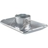 CURT 28272 Trailer Jack Foot, Fits 2-Inch Diameter Tube, Supports 2,000 lbs