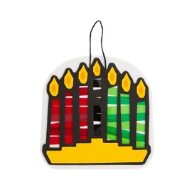 Fun Express Acetate Kwanzaa Sign Craft Kit - Makes 12