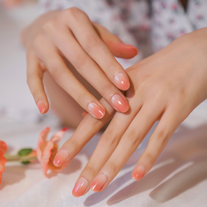 EDGEU SHOP GEL END115 PEACH SYRUP PINK BLOOM