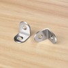 Profiwoab 15pcs Corner Braces 20x20x18.5mm Stainless Steel Latch L Joint